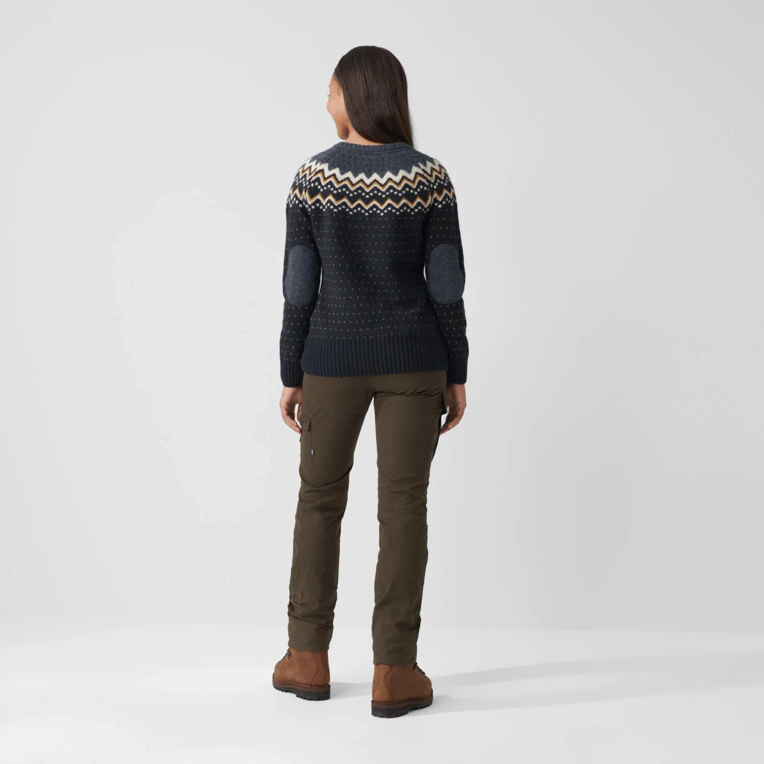 FJÄLLRÄVEN ÖVIK KNIT SWEATER W Damen - Wollpullover – Bild 4