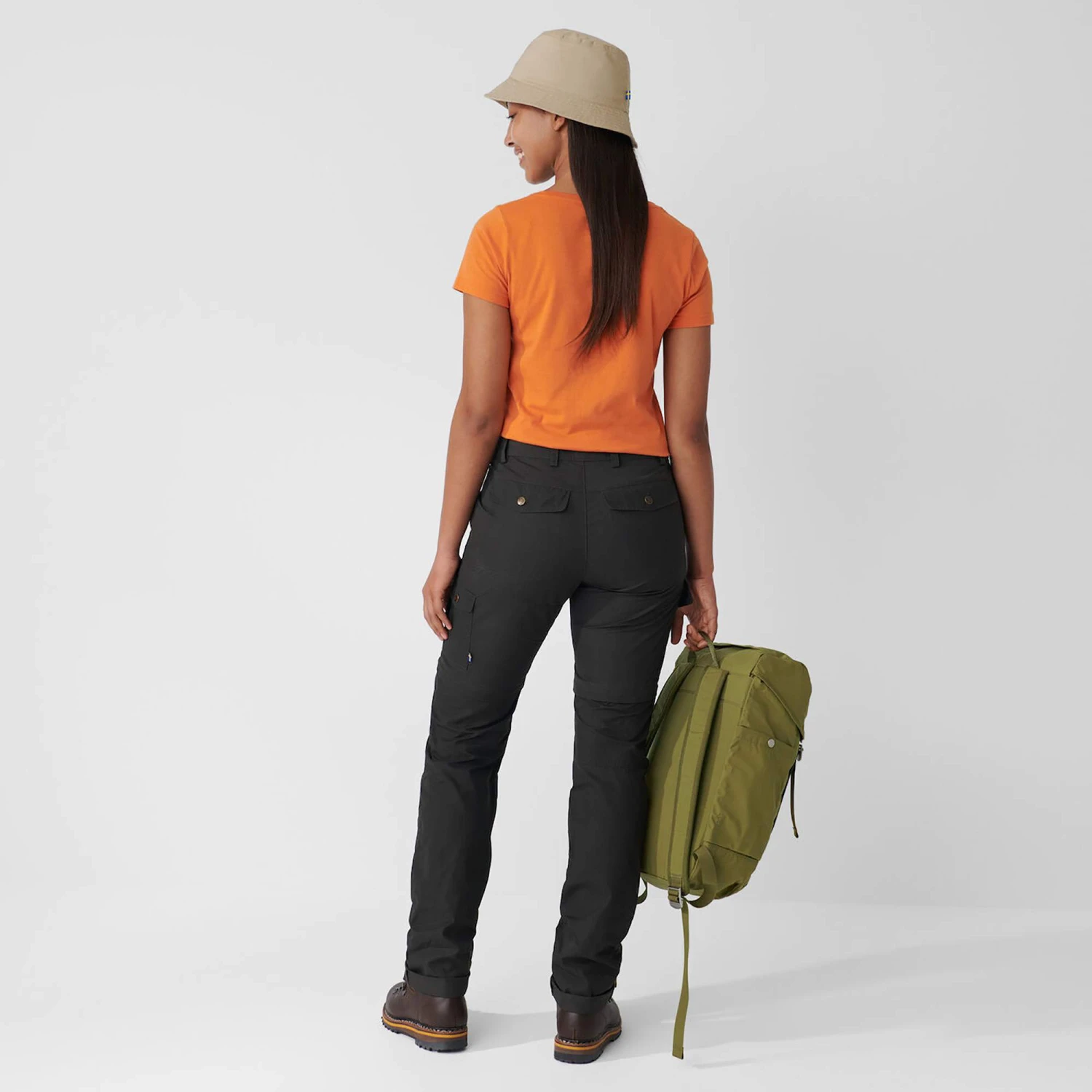 FJÄLLRÄVEN KARLA PRO ZIP-OFF TROUSERS W Damen - Trekkinghose – Bild 7