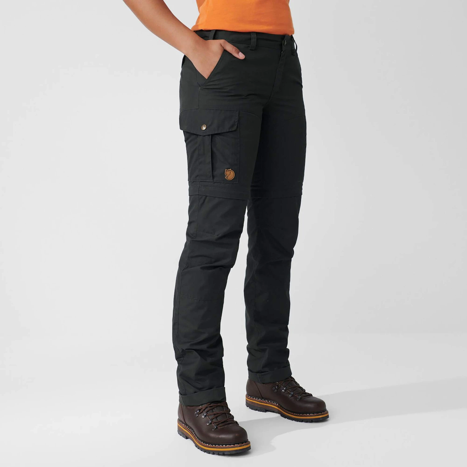 FJÄLLRÄVEN KARLA PRO ZIP-OFF TROUSERS W Damen - Trekkinghose – Bild 8