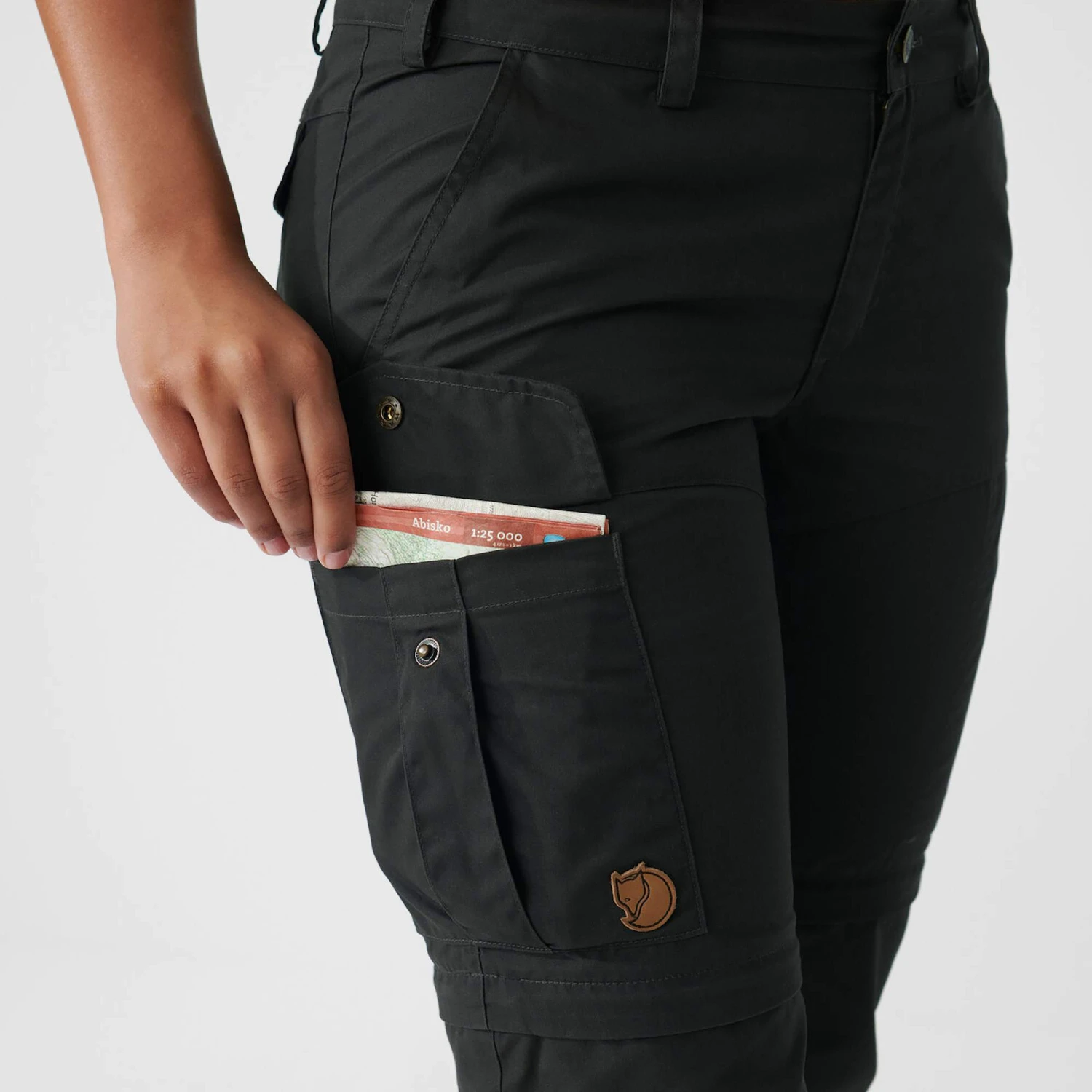 FJÄLLRÄVEN KARLA PRO ZIP-OFF TROUSERS W Damen - Trekkinghose – Bild 9