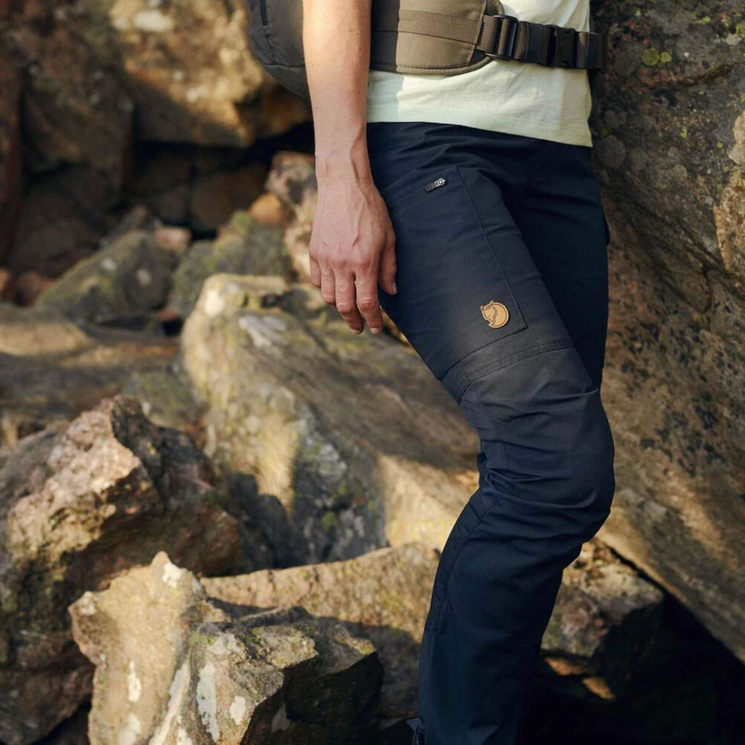 FJÄLLRÄVEN KAIPAK TROUSERS CURVED W Damen - Trekkinghose – Bild 6