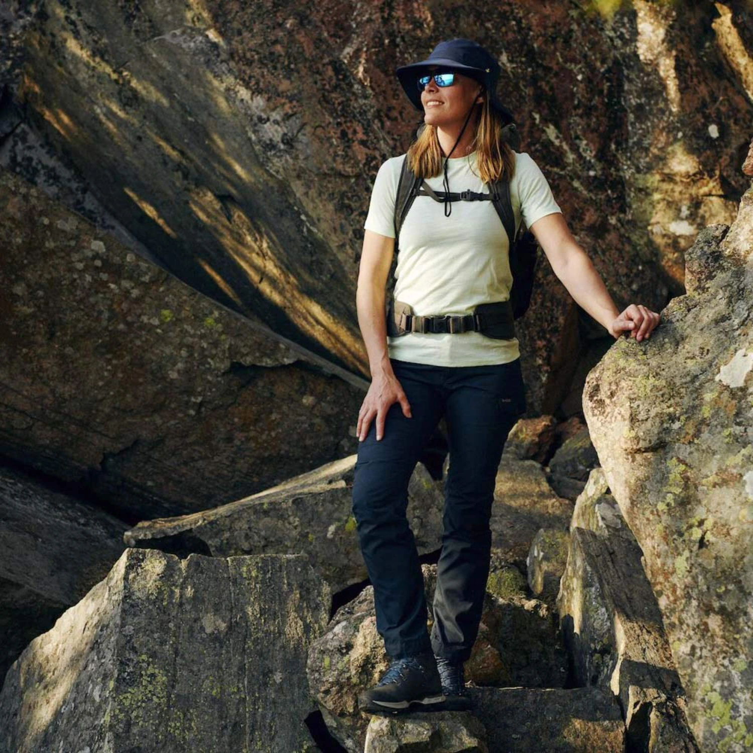 FJÄLLRÄVEN KAIPAK TROUSERS CURVED W Damen - Trekkinghose – Bild 7
