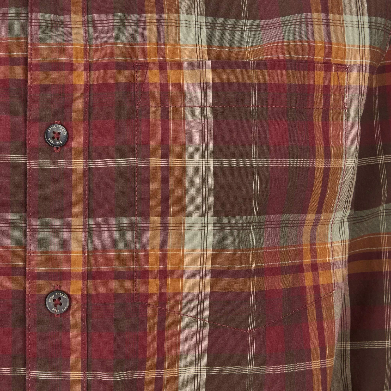 Royal Robbins TROUVAILLE ORGANIC COTTON PLAID L/S Herren - Outdoor Hemd – Bild 4