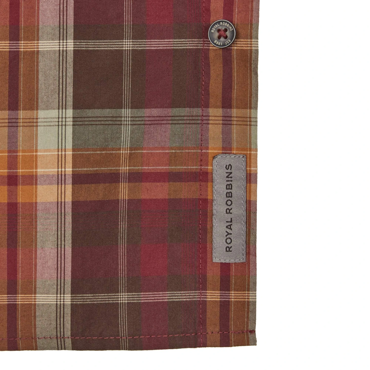 Royal Robbins TROUVAILLE ORGANIC COTTON PLAID L/S Herren - Outdoor Hemd – Bild 5