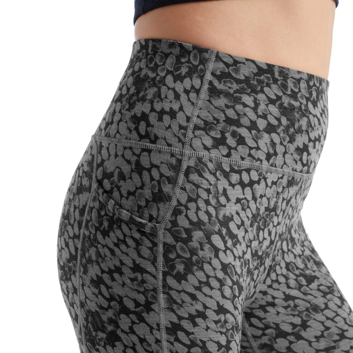 Icebreaker W FASTRAY HIGH RISE TIGHTS FOREST SHADOW Damen - Leggings – Bild 13