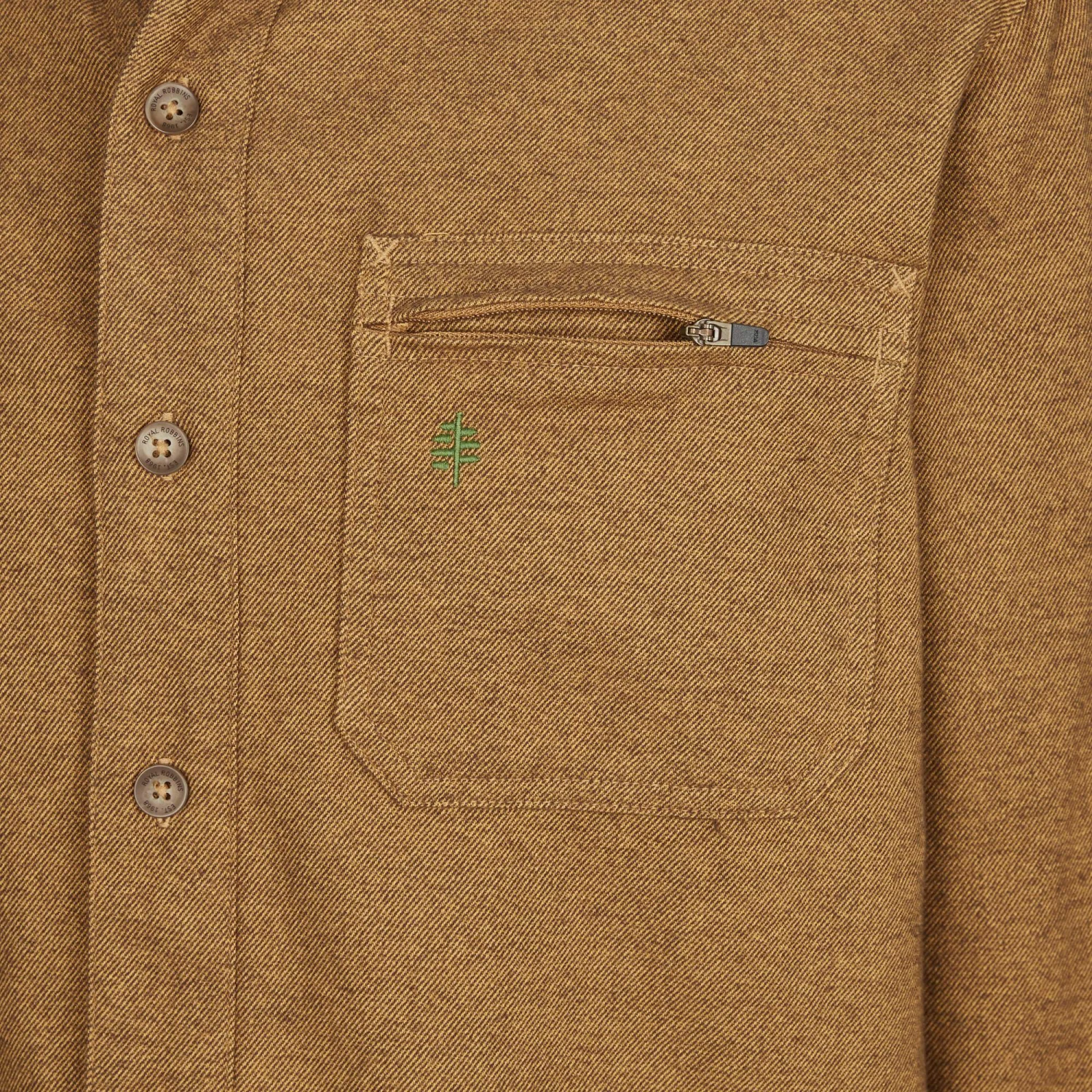 Royal Robbins COASTAL FLANNEL L/S Herren - Outdoor Hemd – Bild 4