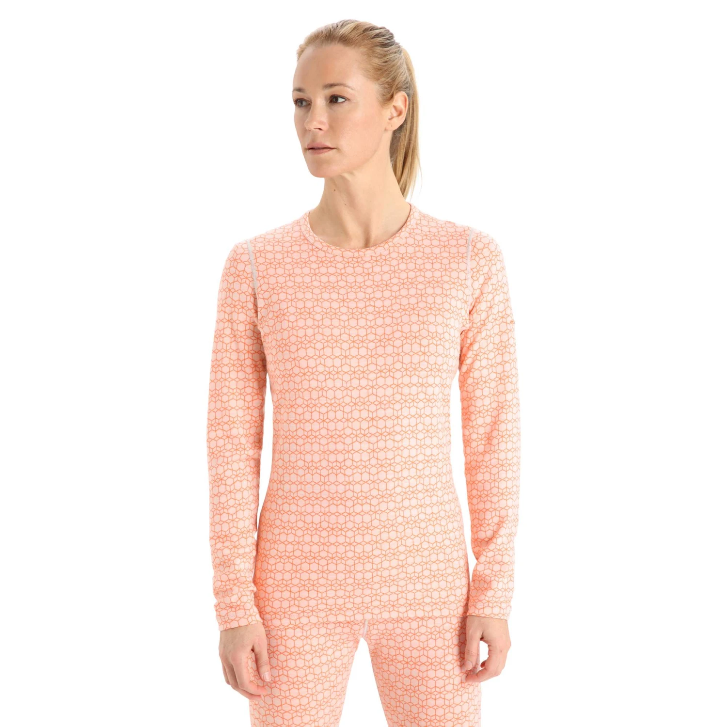 Icebreaker 250 VERTEX LS CREWE ALPINE GEO Damen - Funktionsshirt – Bild 2