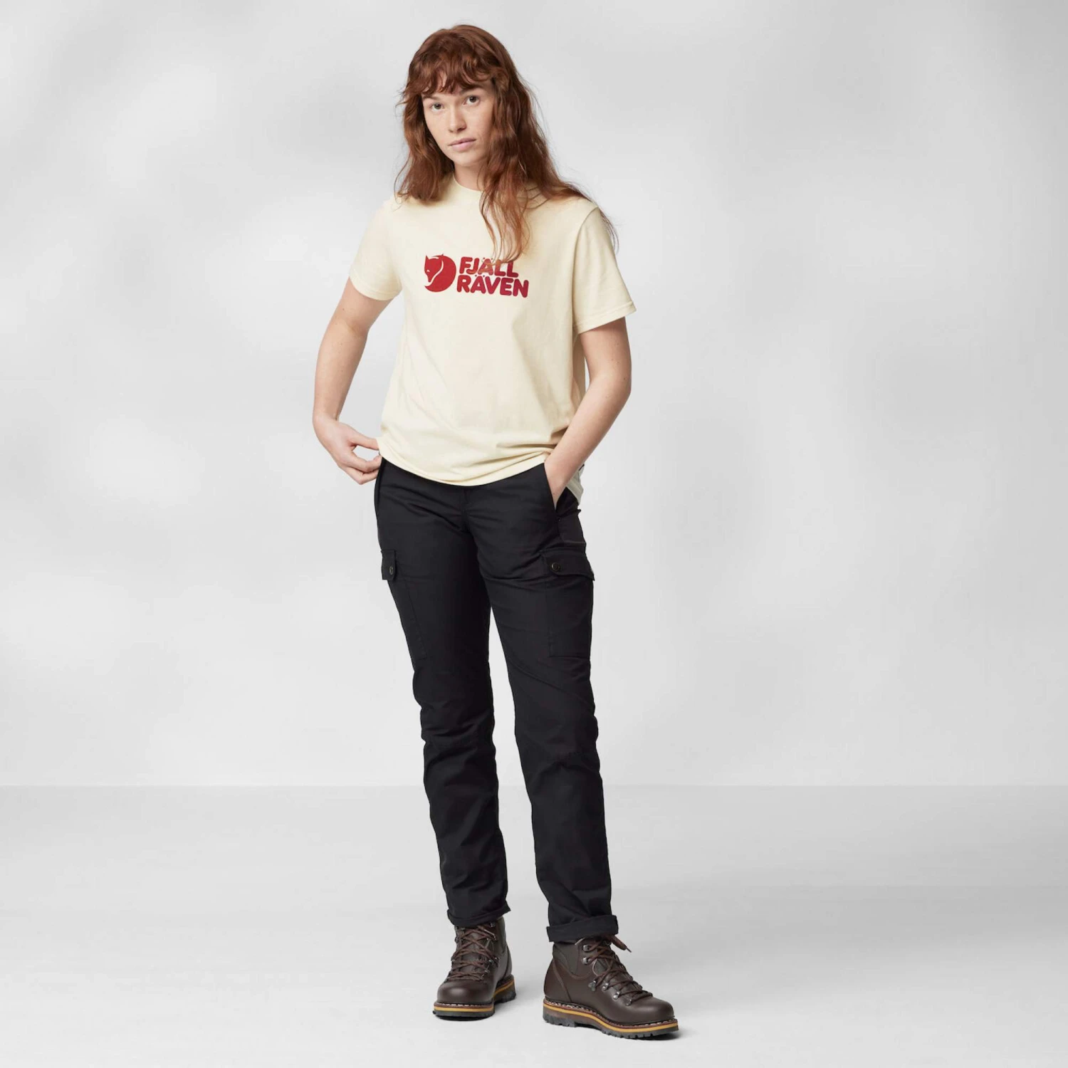 FJÄLLRÄVEN LOGO TEE W Damen - T-Shirt – Bild 5