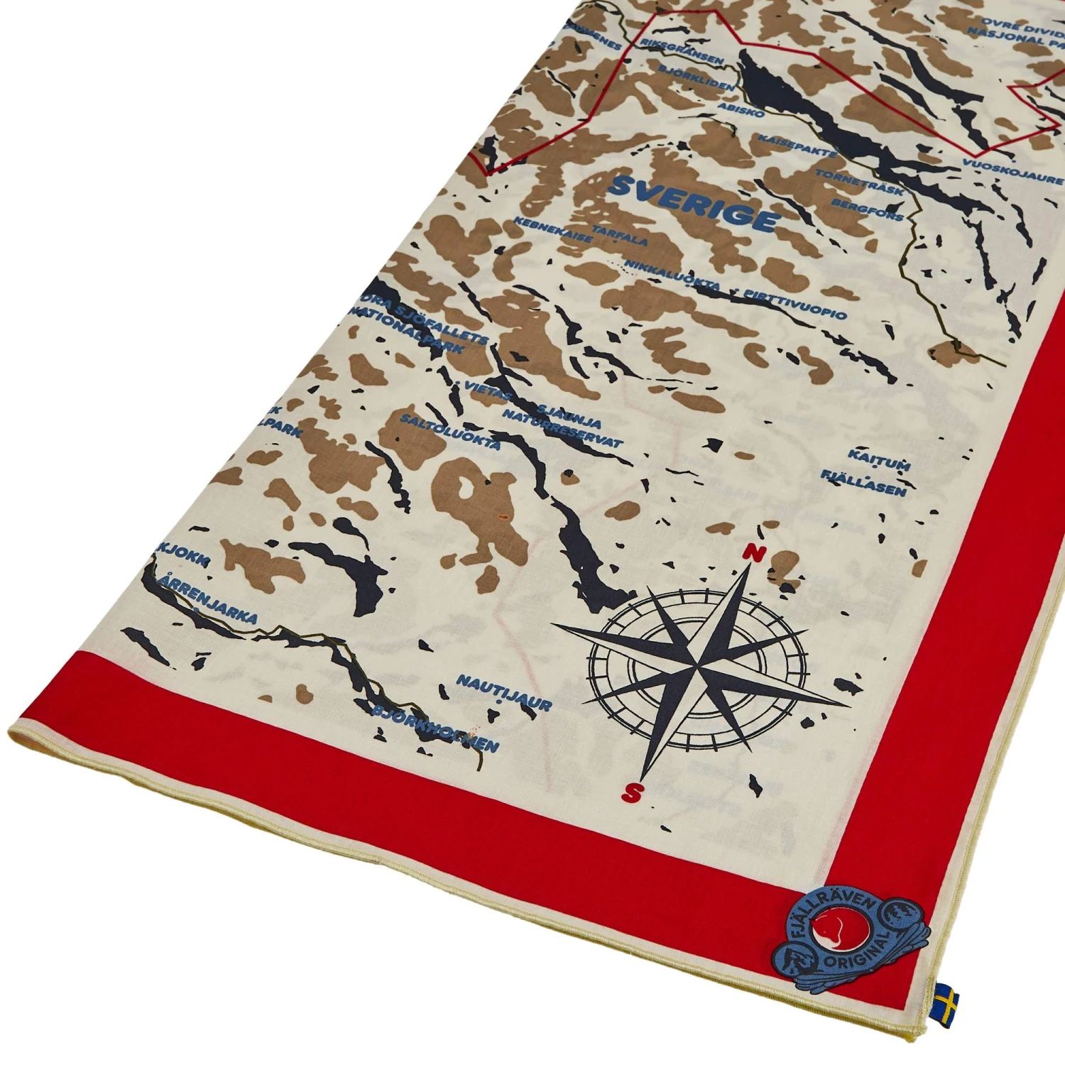 FJÄLLRÄVEN SWEDISH CLASSIC MAP SCARF Unisex - Tuch – Bild 3