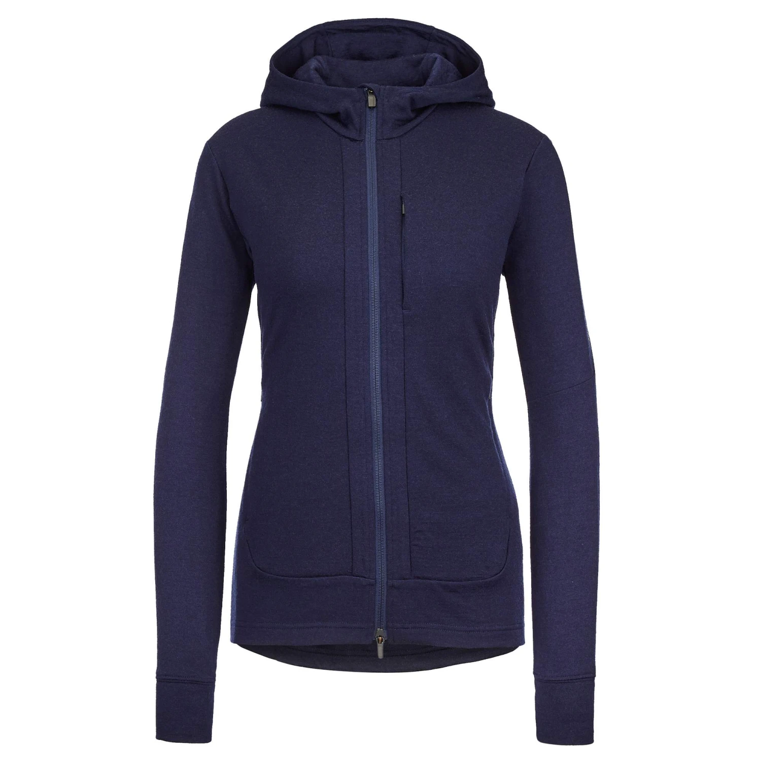 Icebreaker W QUANTUM III LS ZIP HOOD Damen - Wolljacke