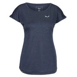 SALEWA PUEZ MELANGE DRY W S/S TEE Damen - Funktionsshirt