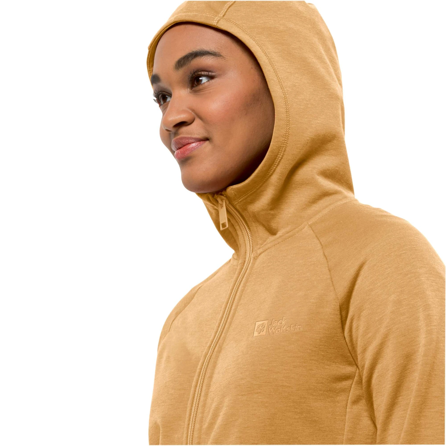 Jack Wolfskin WALDSEE HOODED JKT W Damen - Fleecejacke – Bild 3