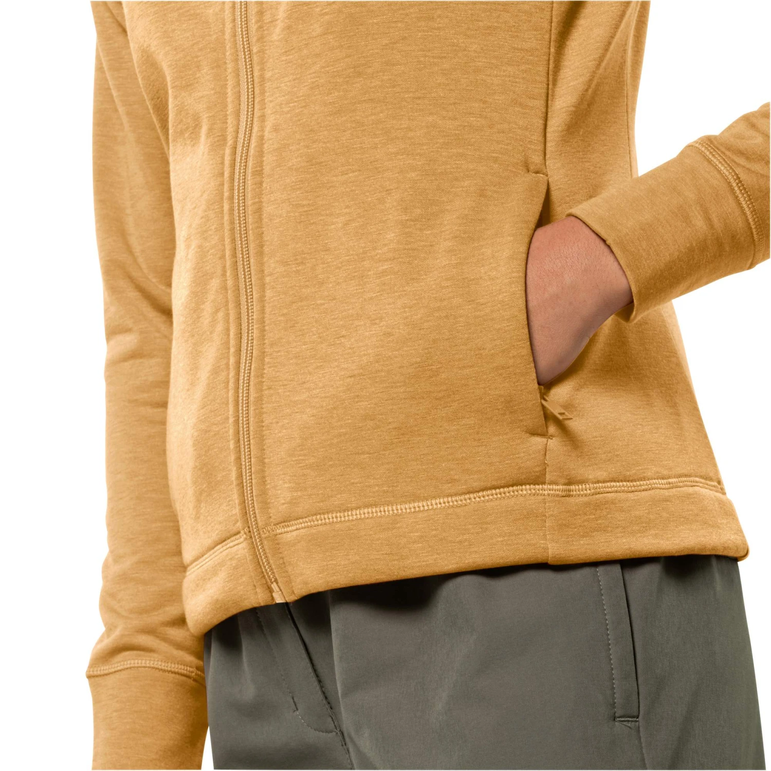 Jack Wolfskin WALDSEE HOODED JKT W Damen - Fleecejacke – Bild 4